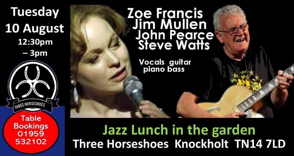 Lunchtime Jazz Session with Zoe Francis & Jim Mullen Qt